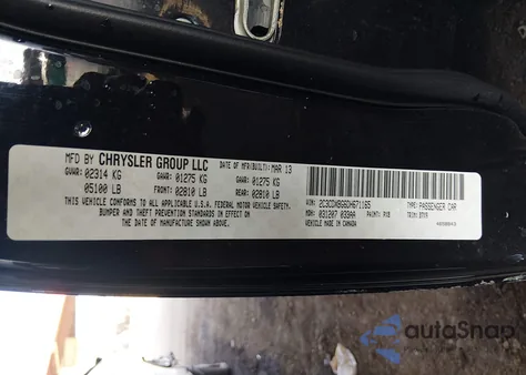 2013 Dodge Charger Se z USA, uszkodzony, nr VIN 2C3CDXBG6DH671165